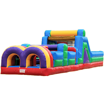 Party Rental Inflatable: 40' Obstacle Course