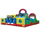 Party Rental Inflatable: The Adrenaline Rush II Obstacle Course
