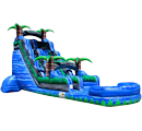 Party Rental Inflatable: The Blue Crush Water Slide