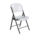 Party Rental: Folding Chair, White