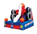 Party Rental Inflatable: Basketball Sports Interactive