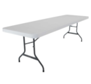 Party Rental: 8' Folding Table