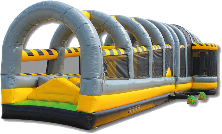The Toxic Drop Inflatable Obstacle Course
