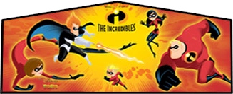 Bounce House Marquee Theme Panel: The Incredibles