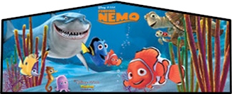 Bounce House Marquee Theme Panel: Finding Nemo