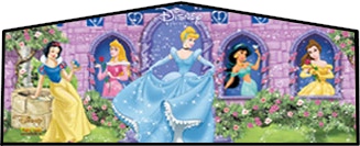Bounce House Marquee Theme Panel: Disney Princesses