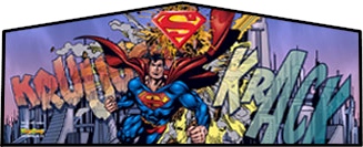 Bounce House Marquee Theme Panel: Superman